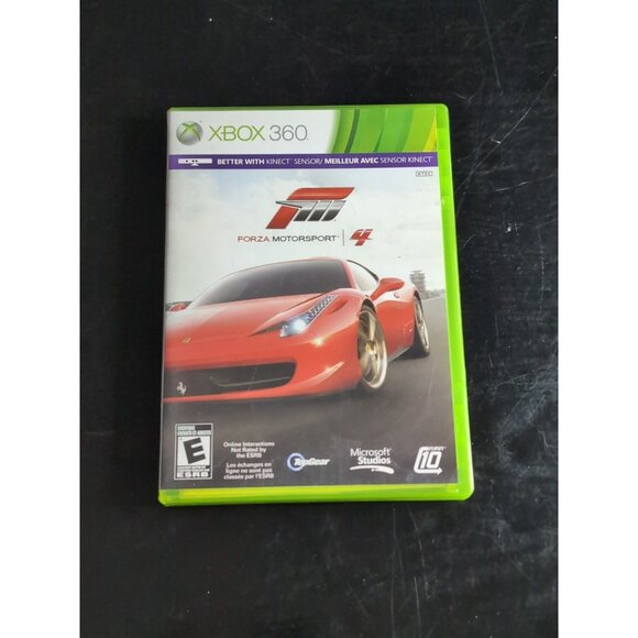 Forza Motorsport 4 Essentials (Xbox 360, 2012) Complete CIB - Tested - Picture 1 of 6